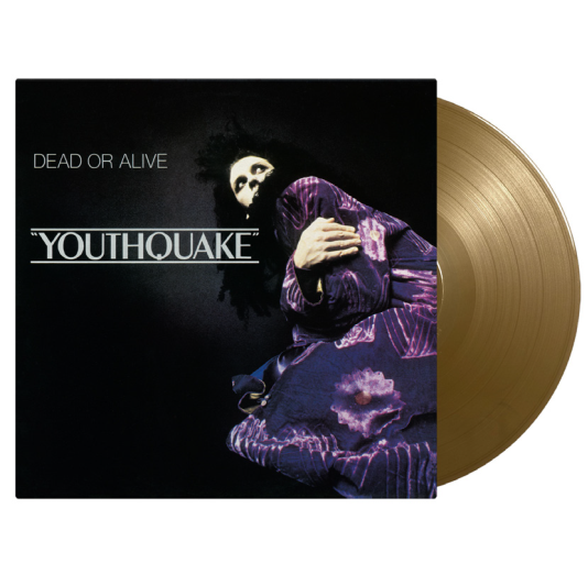 Cover for Dead or Alive · Youthquake (LP) [40th Anniversary Gold Vinyl edition] (2025)