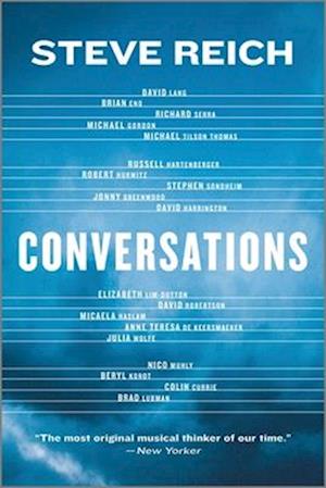 Cover for Steve Reich · Conversations (Book) (2024)