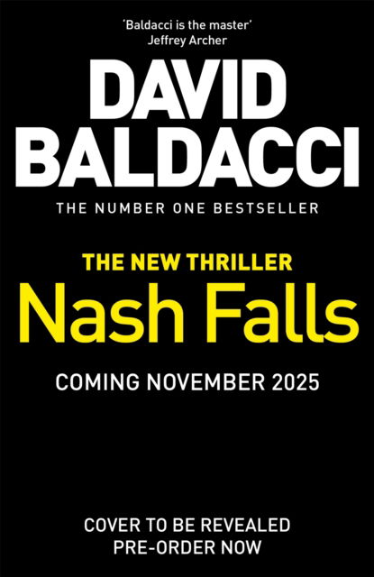 Cover for David Baldacci · Nash Falls (Paperback Book) (2025)