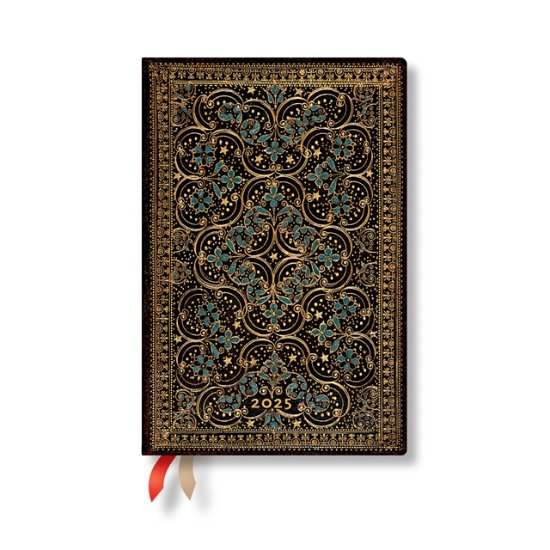 Cover for Paperblanks · Restoration (The Queen’s Binding) Mini 12-month Horizontal Hardback Dayplanner 2025 (Elastic Band Closure) (Hardcover Book) (2024)