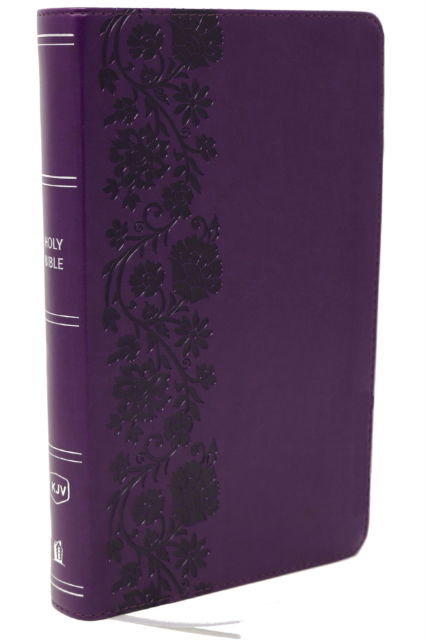 Cover for Thomas Nelson · KJV Giant Print End-of-Verse Reference Bible, Purple Leathersoft, Red Letter, Comfort Print (Lederbuch) (2025)