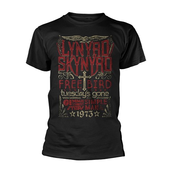 Cover for Lynyrd Skynyrd · Free Bird 1973 Hits (T-shirt) [size XL] (2024)