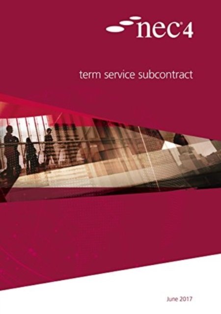 Cover for Nec Nec · NEC4: Term Service Subcontract (Paperback Book) (2017)