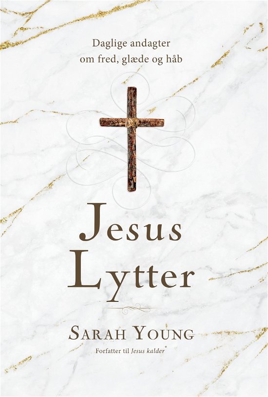 Cover for Sarah Young · Jesus Lytter (Indbundet Bog) [1. udgave] (2024)