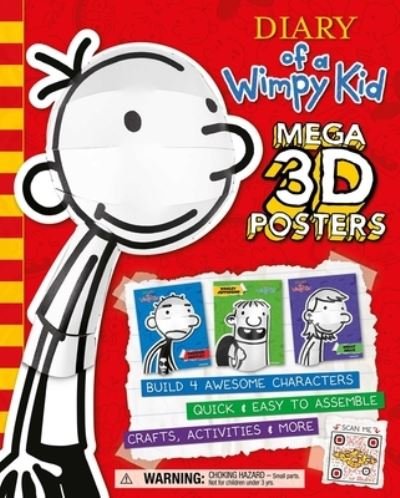 Cover for Jeff Kinney · Diary of a Wimpy Kid : Pop Heads 3D Crafts (Book) (2024)