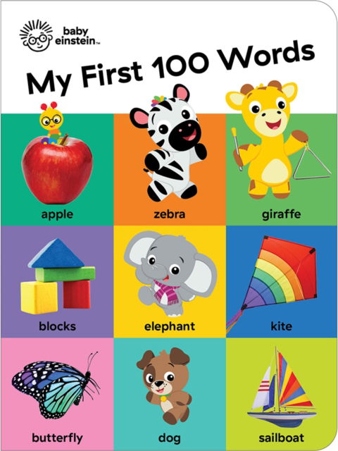 Cover for PI Kids · Baby Einstein: My First 100 Words (Board book) (2025)