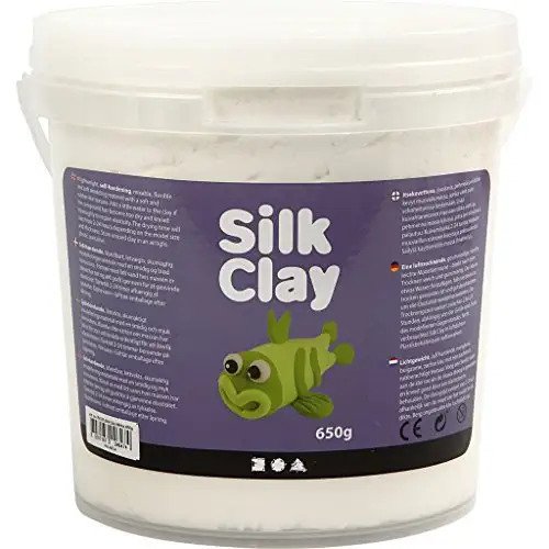 Cover for Silk Clay · Silk Clay - Wit 650gr. (Toys)
