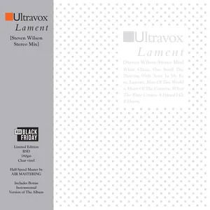 Cover for Ultravox · Lament (CD) [Black Friday 2024 edition] (2024)