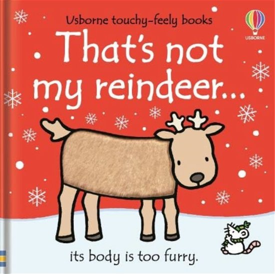 Cover for Fiona Watt · That's not my reindeer… - THAT'S NOT MY® (Board book) (2024)