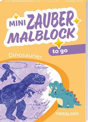 Cover for Corina Beurenmeister · Mini Zaubermalblock to go. Dinosaurier (Book) (2025)