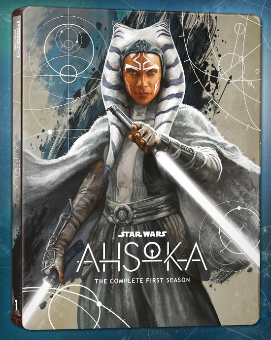 Cover for Star Wars · Ahsoka - Season 1 (4K Ultra HD) [Limited Steelbook edition] (2025)