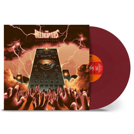 Cover for The Hellacopters · Overdriver (LP) [Oxblood Vinyl + Poster edition] (2025)