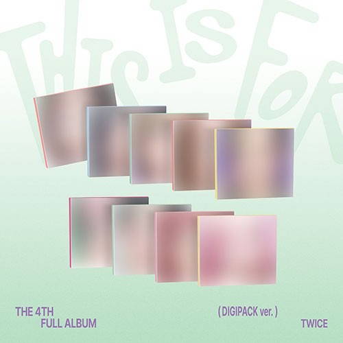 Cover for TWICE · This Is For (CD/Merch) [Random Digipack edition] (2025)