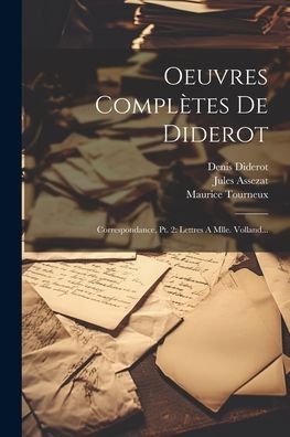 Cover for Denis Diderot · Oeuvres Complètes de Diderot : Correspondance, Pt. 2 (Book) (2023)