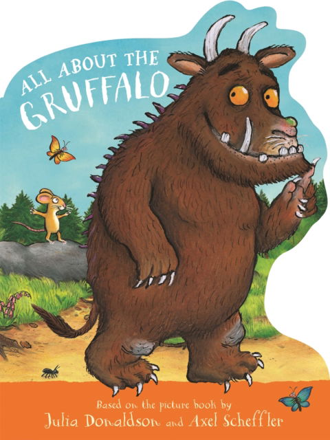 Cover for Julia Donaldson · All About the Gruffalo: Shaped Board Book (Tavlebog) (2025)