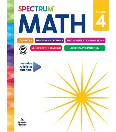 Cover for Spectrum · Spectrum Math Workbook Grade 4 (Paperback Book) (2024)