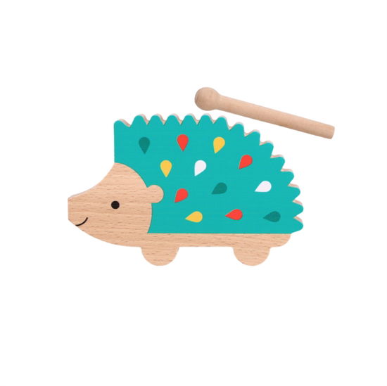 Cover for Petit Collage · Happy Hedgehog Percussion Instrument (Toys) (2025)