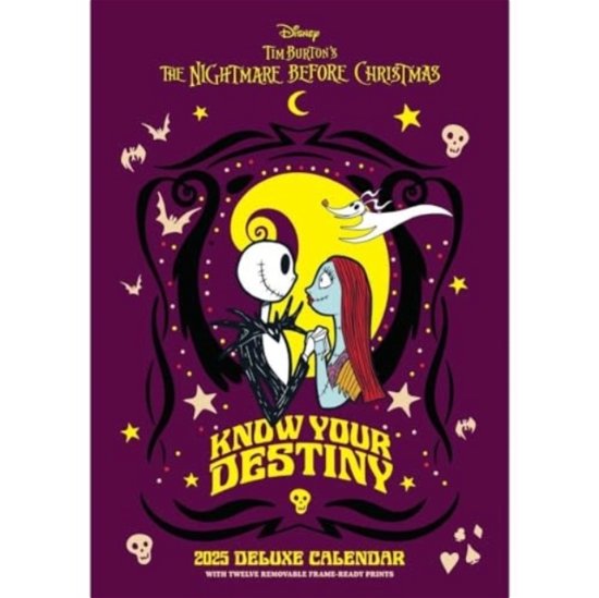 Cover for The Nightmare Before Christmas A3 Deluxe Calendar 2025 (Calendar) (2024)