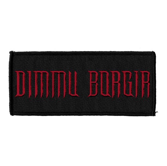 Cover for Dimmu Borgir · Logo (Red) (Patch) (2024)