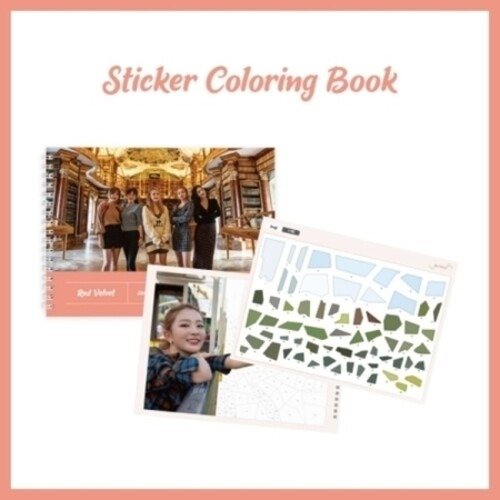 Cover for Red Velvet · Sticker Coloring Book (N/A) (2020)