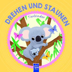 Cover for Drehen und Staunen - Tierkinder (Book) (2025)