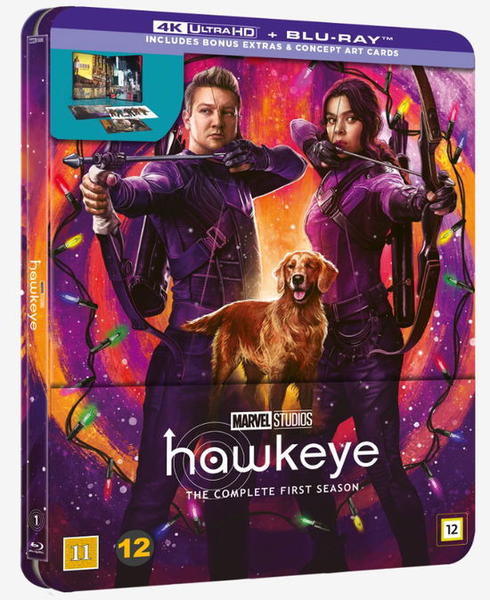 Cover for Marvel · Hawkeye - Season 1 (4K Ultra HD/BD) [Limited Steelbook edition] (2025)