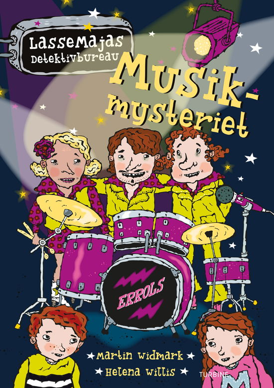 Cover for Martin Widmark · Musikmysteriet - LasseMajas Detektivbureau (Hardcover Book) [1st edition] (2025)