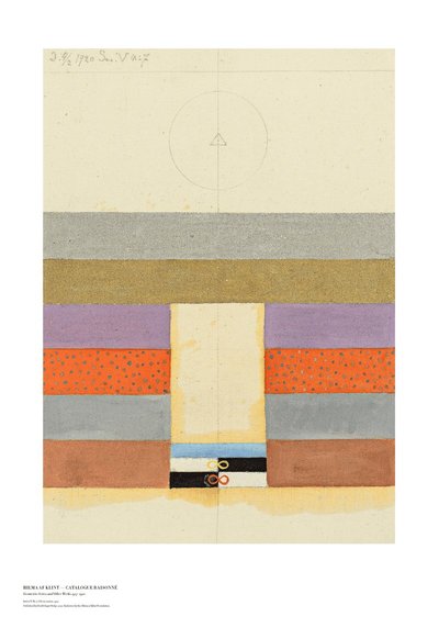 Cover for Catalouge raisonné - Affisch: Hilma af Klint: Geometric Series V, No. 7 (Book) (2021)