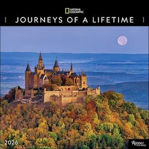 Cover for National Geographic · National Geographic: Journeys Of A Lifetime 2026 Wall Calendar (Book) (2025)