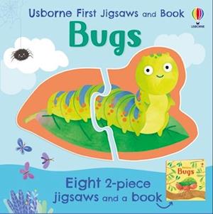 Cover for Matthew Oldham · Usborne First Jigsaws And Book: Bugs (Bog) (2025)