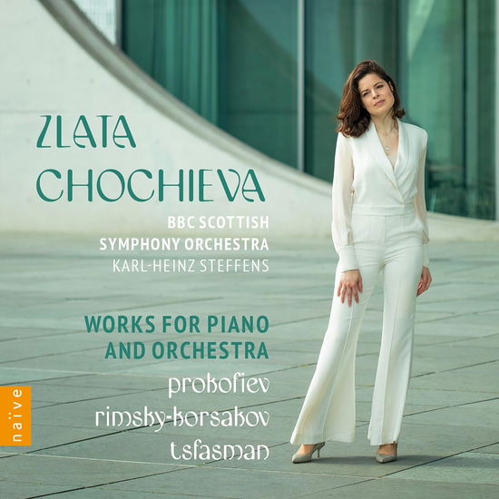 Cover for Zlata Chochieva · Prokofiev, Rimsky-Korsakov &amp; Tsfasman: Works For Piano And Orchestra (CD) (2024)