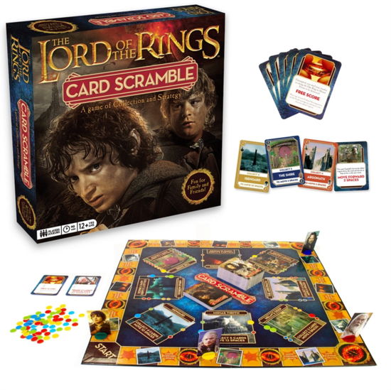 Cover for Lord of the Rings · Lord Of The Rings Card Scramble Board Game (GAME) (2021)