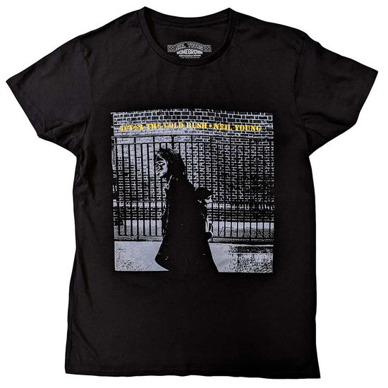 Cover for Neil Young · Neil Young Unisex T-Shirt: After The Gold Rush (Embellished) (T-shirt) [size S]