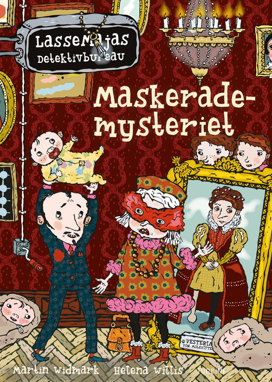 Cover for Martin Widmark · Maskerademysteriet - LasseMajas Detektivbureau (Inbunden Bok) [1:a utgåva] (2025)