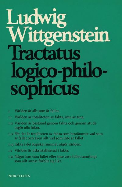 Norstedts Klassiker: Tractatus logico-philosophicus - Ludwig Wittgenstein - Books - Norstedts - 9789113060491 - November 21, 2014