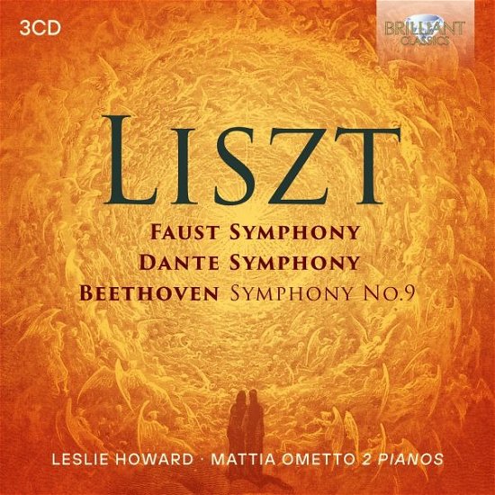 Cover for Leslie Howard · Liszt: Faust Symphony, Dante Symphony, Beethoven Symphony No.9 (CD) (2024)