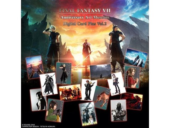 Cover for Final Fantasy VII TCG Anniversary Art Museum Digit (Legetøj) (2024)