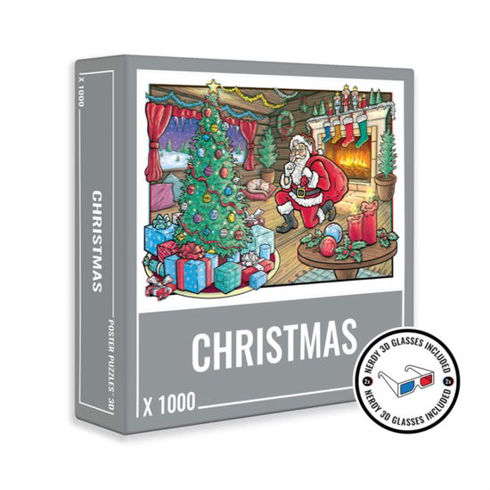 Cover for Christmas 3D Jigsaw Puzzle (1000 pieces) (Paperback Book) (2024)