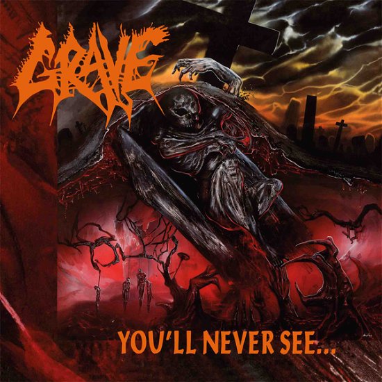 Cover for Grave · You Will Never See… (Cherry Eco Red Vinyl) (LP) (2024)