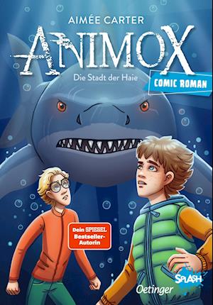 Cover for Aimée Carter · Animox als Comic-Roman 3. Die Stadt der Haie (Book) (2025)