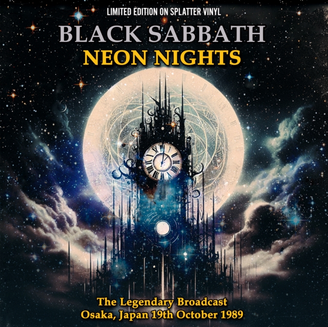 Cover for Black Sabbath · Neon Nights (Black &amp; Red Splatter Vinyl) (LP) (2024)