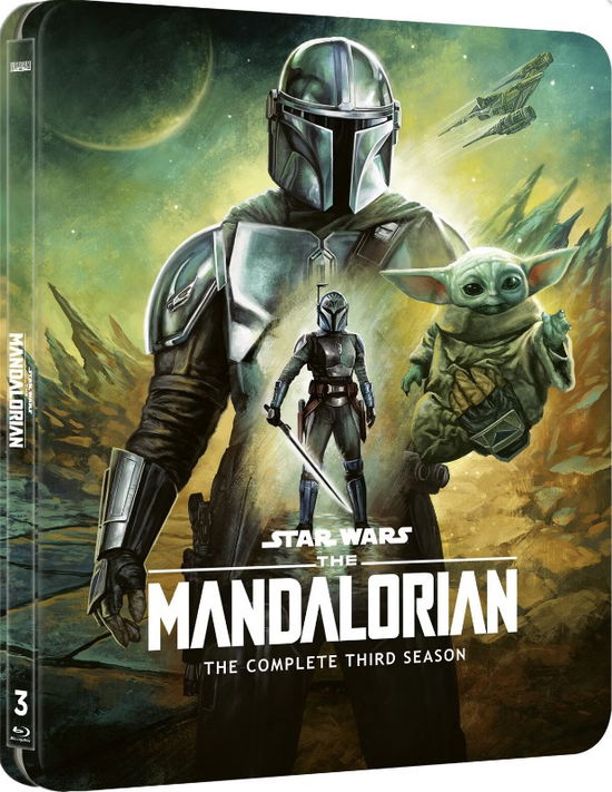 Cover for Star Wars · The Mandalorian - Season 3 (4K Ultra HD/BD) [Limited Steelbook edition] (2025)