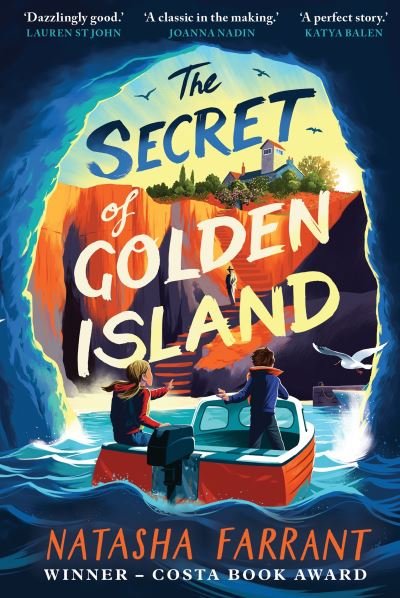 Cover for Natasha Farrant · The Secret of Golden Island (Paperback Bog) [Main edition] (2024)