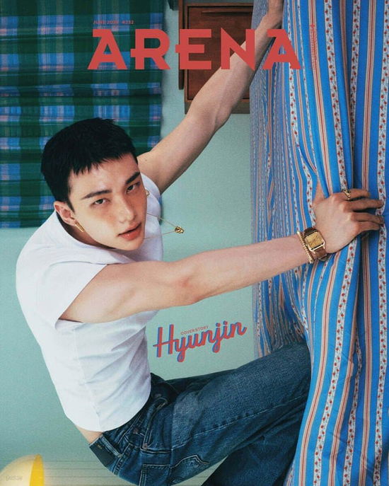 Cover for STRAY KIDS (HYUNJIN) · Arena Homme Korea June 2025 (Magazine) [A Version] (2025)