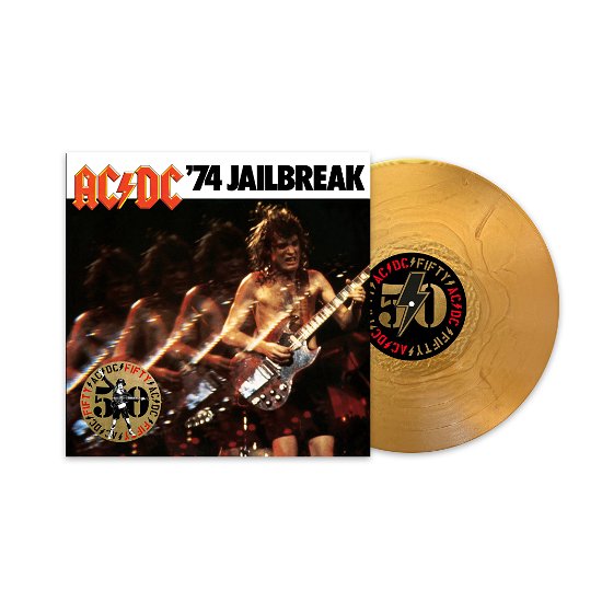 Cover for AC/DC · '74 Jailbreak (LP) [Limited Gold Vinyl edition] (2024)