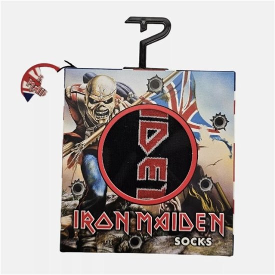 Cover for Iron Maiden · Iron Maiden Crew Socks In Gift Box (One Size) (Klær) (2024)