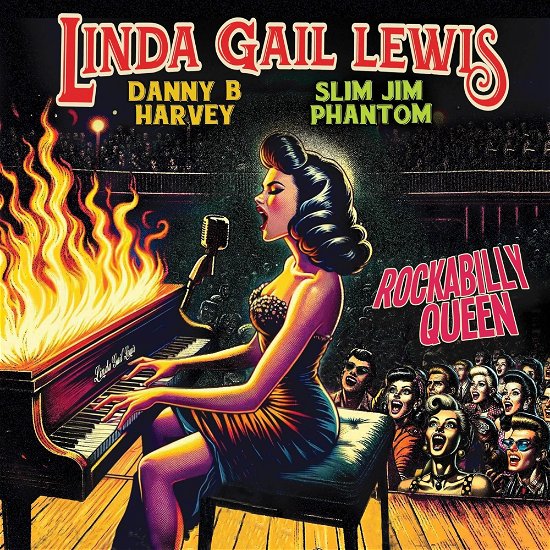 Cover for Linda Gail Lewis · Rockabilly Queen (LP) (2024)