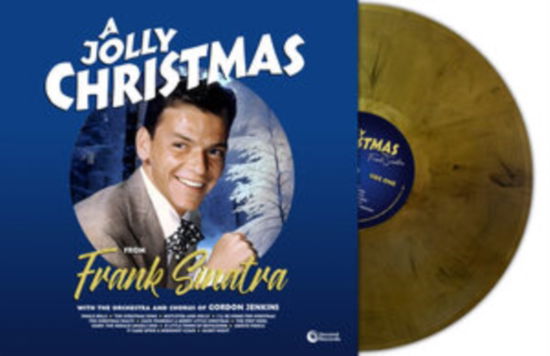 Cover for Frank Sinatra · A Jolly Christmas From Frank Sinatra (Gold Marble Vinyl) (LP) (2024)