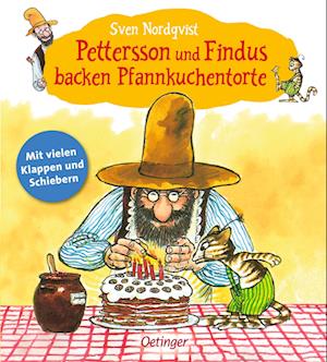 Cover for Sven Nordqvist · Pettersson und Findus backen Pfannkuchentorte (Book) (2025)