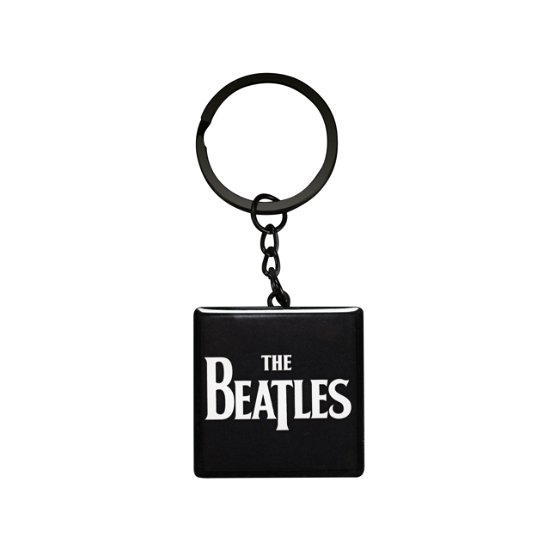 Cover for The Beatles · Keyring Metal - The Beatles - Logo (Black) (Keyring) (2024)
